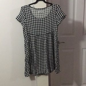 American Apparel Gingham dress